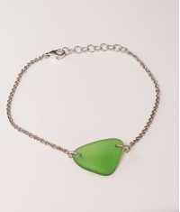 BEACH GLASS KEDJA ARMBAND