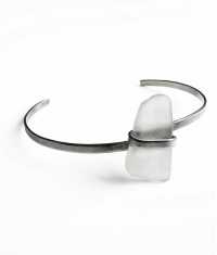 BEACH GLASS TWIST ARMBAND