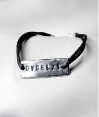 "DYSELXI" LÄDER ARMBAND