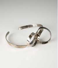 PASTA ARMBAND, SILVER