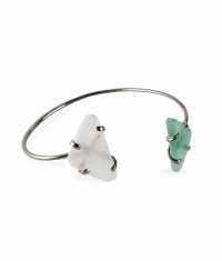 BEACH GLASS ARMBAND, DUBBEL