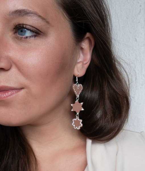 PEPPARKAKA TRIPPEL ÖRHÄNGEN