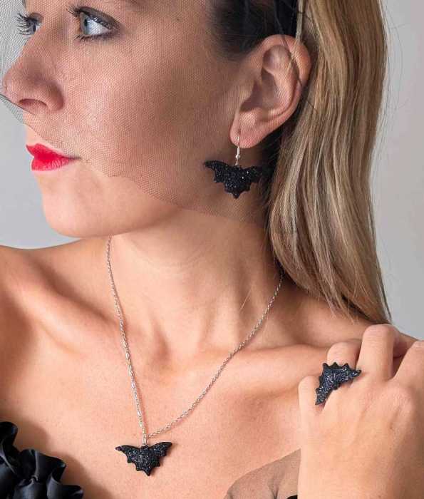 FLADDERMUS ÖRHÄNGEN