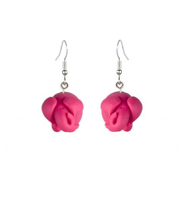 HEFFAKLUMP ÖRHÄNGEN, ELEFANT