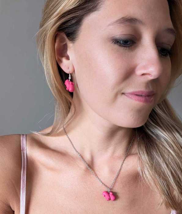 HEFFAKLUMP ÖRHÄNGEN, FLODIS-STOR