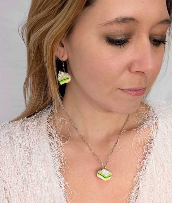 KIWITÅRTA ÖRHÄNGEN