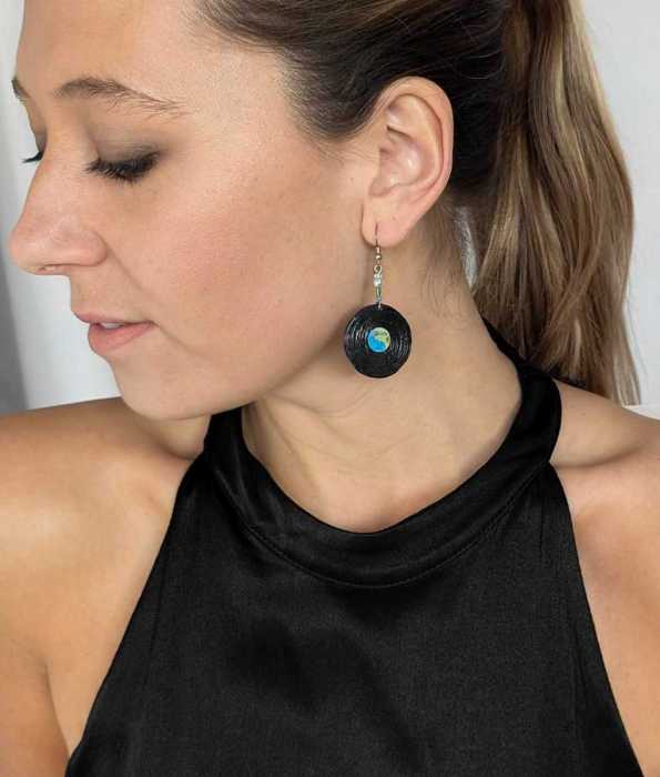 VINYLSKIVA ÖRHÄNGEN