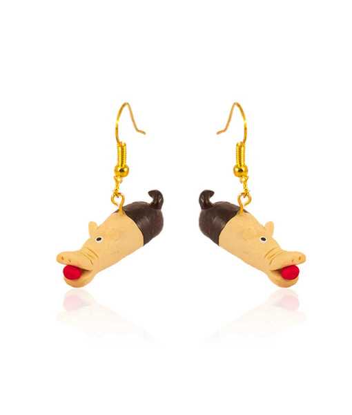 MARZIPAN GRIS ÖRHÄNGEN