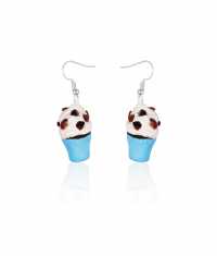 MUFFINS ÖRHÄNGEN, CHOKLAD BITAR