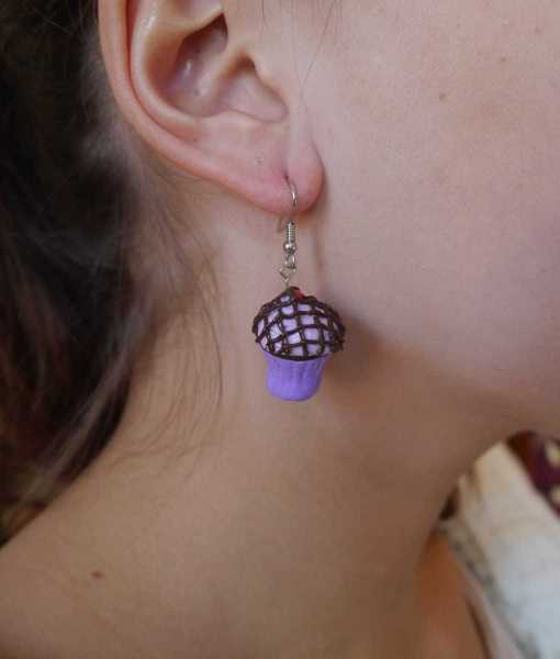 MUFFINS ÖRHÄNGEN, CHOKLAD NÄT