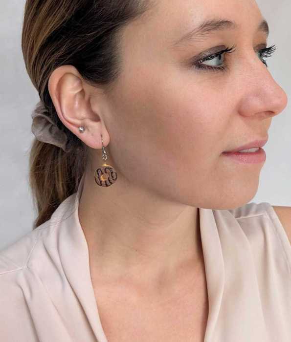 DOUGHNUT ÖRHÄNGEN, VIRVEL