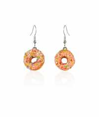 DOUGHNUT ÖRHÄNGEN, STRÖSSEL