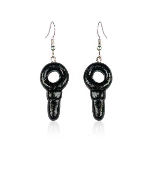 GODIS NAPP ÖRHÄNGEN, LAKRITS