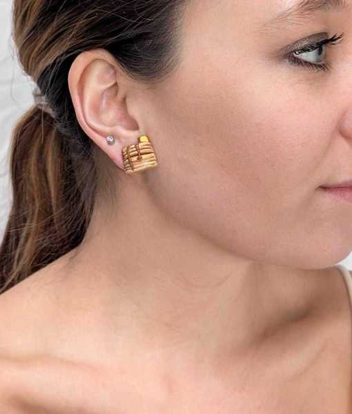 PANNKAKOR ÖRHÄNGEN, STIFT