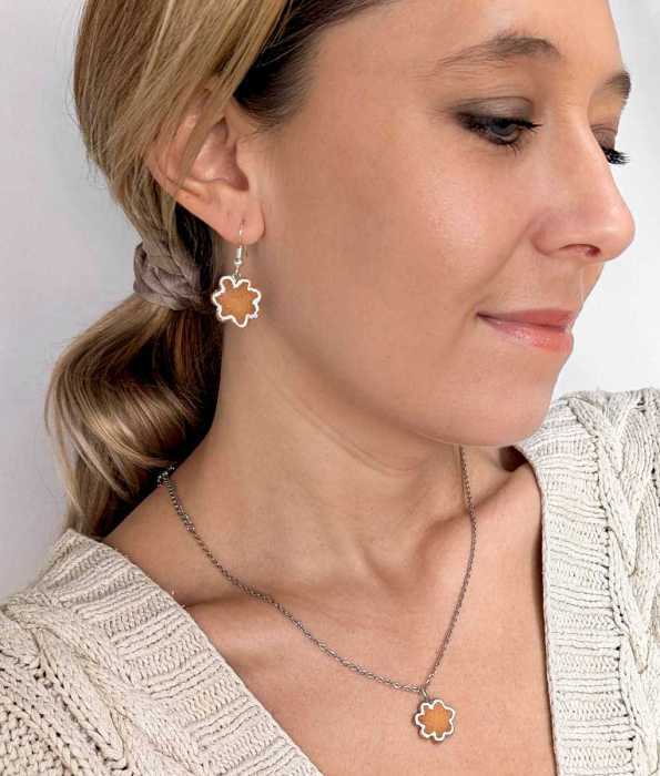 PEPPARKAKA ÖRHÄNGEN, BLOMMOR