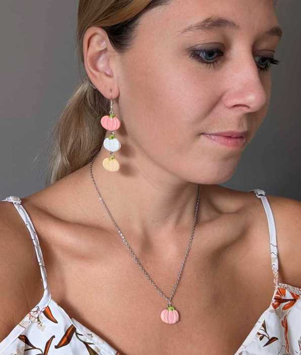 PUMPA PLATTA ÖRHÄNGEN, TRIPPEL