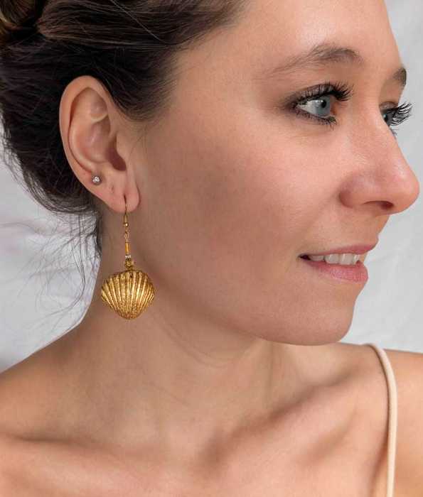 SNÄCKSKAL ÖRHÄNGEN, LÅNGA