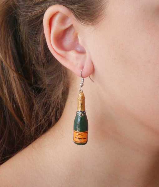 CHAMPAGNE ÖRHÄNGEN, GULA