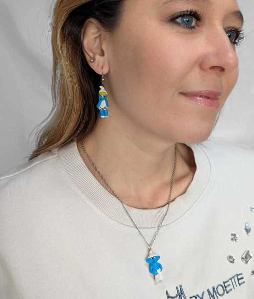 SMURFAR ÖRHÄNGEN