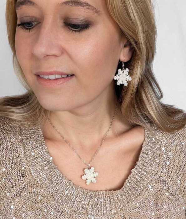 SNÖFLINGA ÖRHÄNGEN