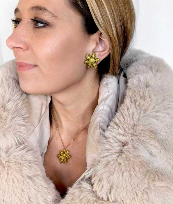 SNÖFLINGA ÖRHÄNGEN, STIFT