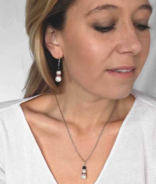 SNÖGUBBE ÖRHÄNGEN