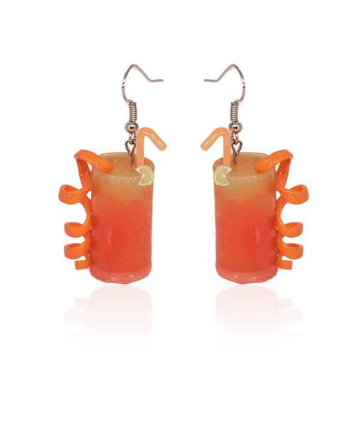 TEQUILA SUNRISE ÖRHÄNGEN, STOR