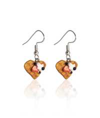 VÅFFLOR HJÄRTA ÖRHÄNGEN