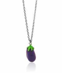 AUBERGINE HALSBAND