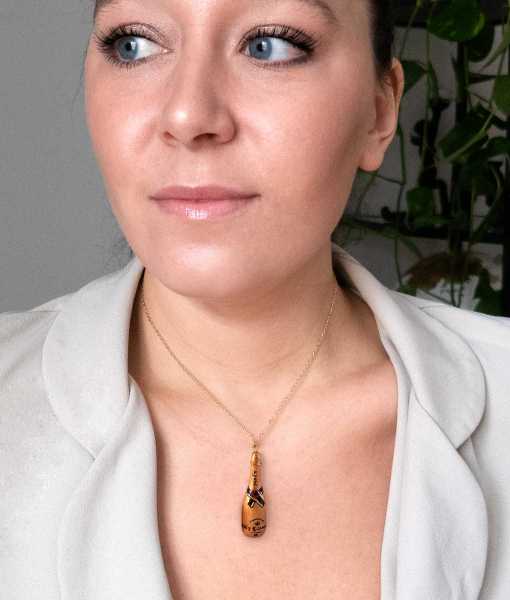 CHAMPAGNE HALSBAND, GULD