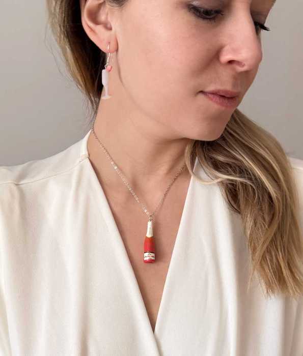 CHAMPAGNE HALSBAND, ORANGE