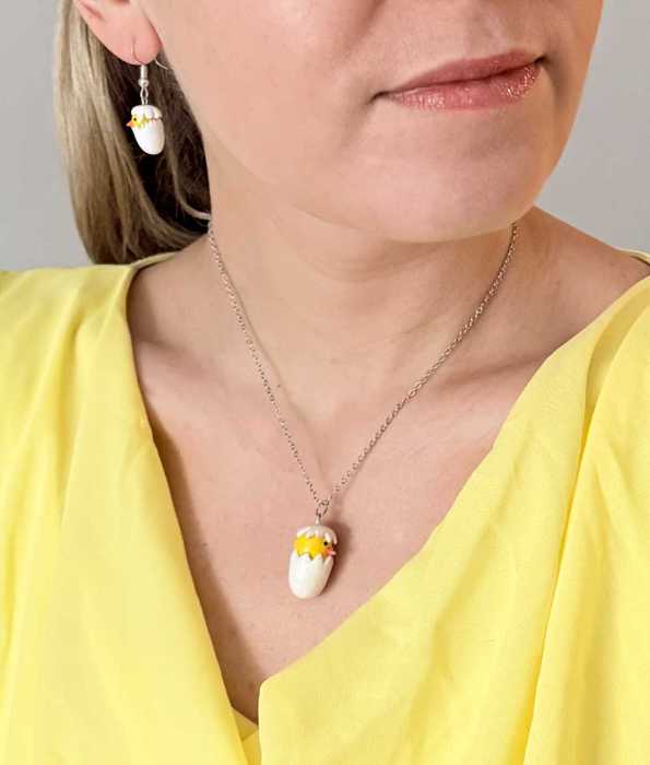 PÅSKKYCKLING HALSBAND, STOR