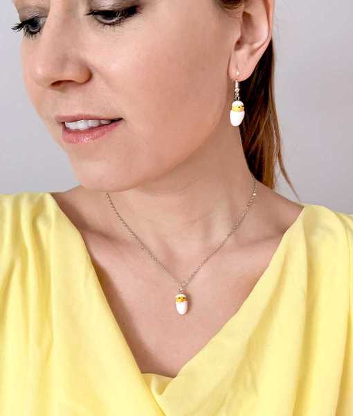 PÅSKKYCKLING HALSBAND, LITEN