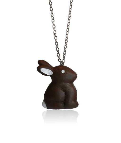 PÅSKHARE HALSBAND, CHOKLAD