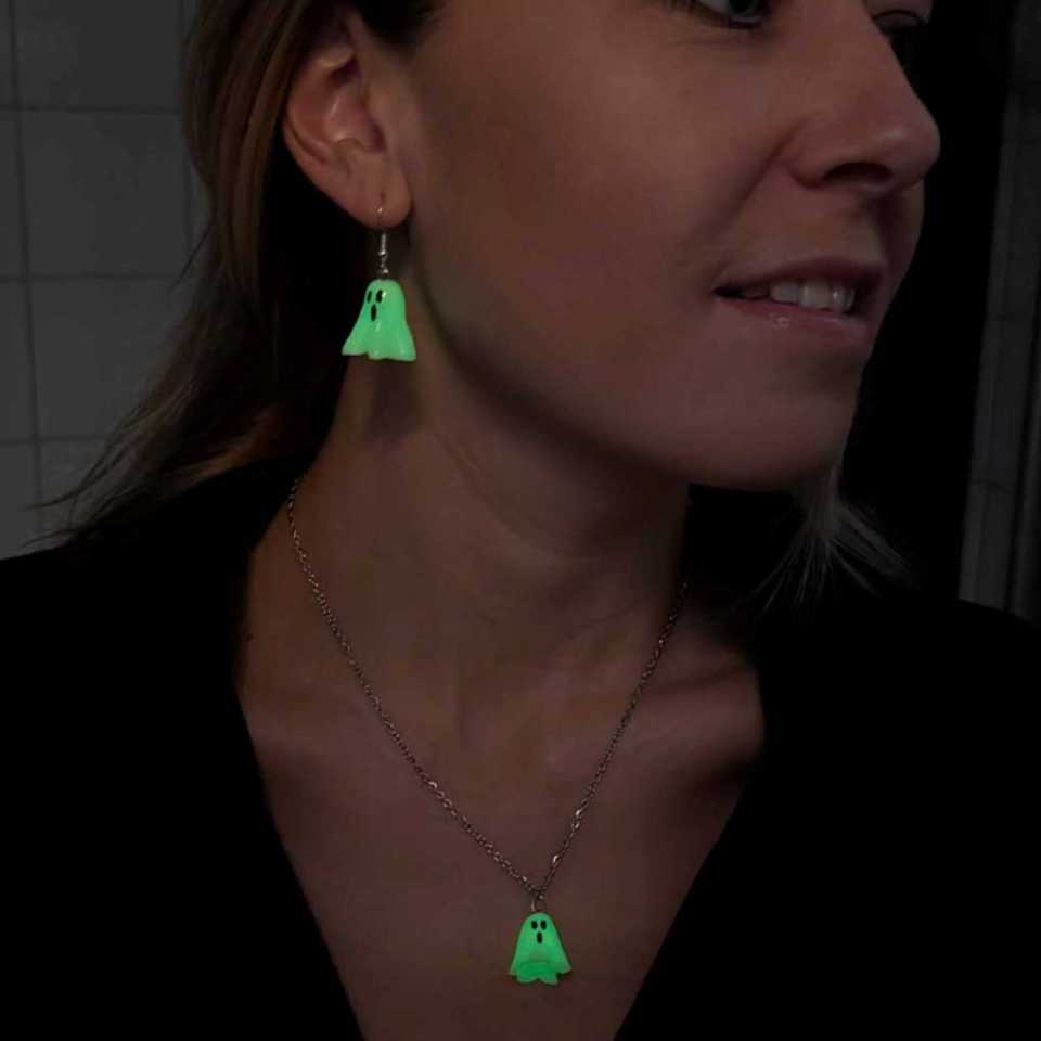 Självlysande Spöke smycken från Jewelry by Moette