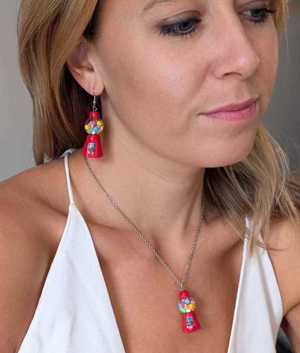 TUGGUMMI AUTOMAT HALSBAND, LITEN