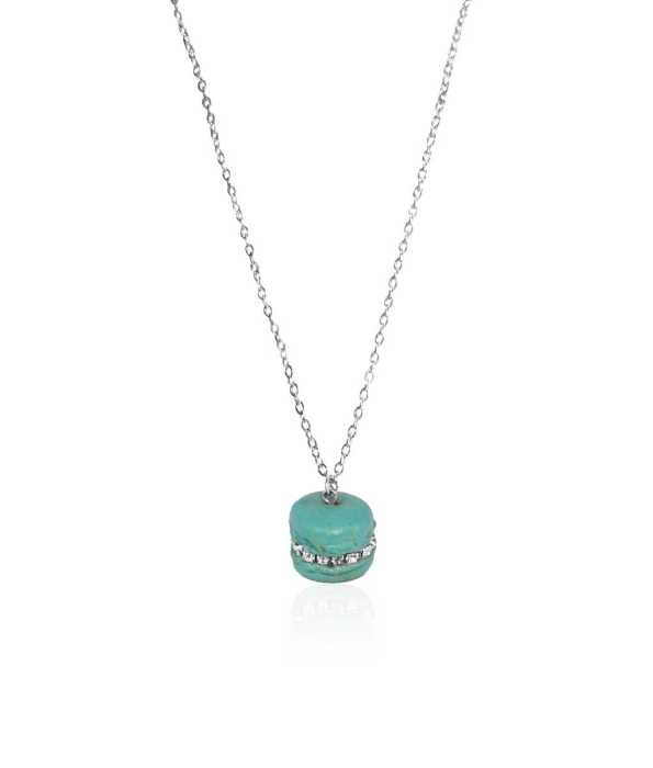 MACARON STRASS HALSBAND, LITEN