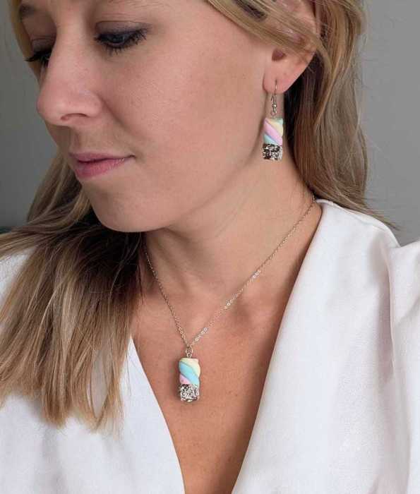 MARSHMALLOW TWIST HALSBAND, LITEN