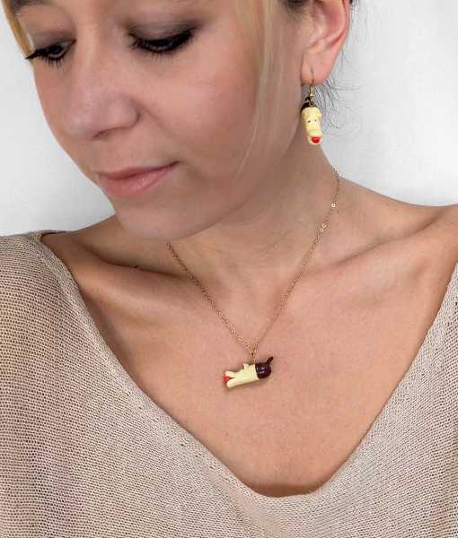 MARZIPANGRIS HALSBAND