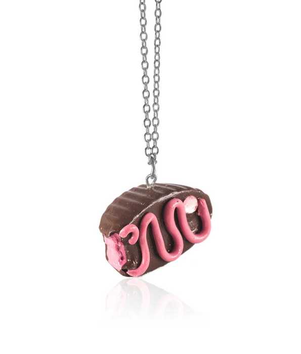 CHOKLADPRALIN HALSBAND