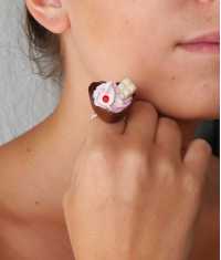 CHOKLAD HJÄRTA RING