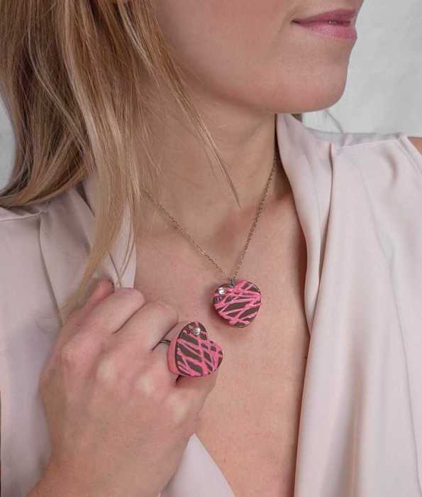 CHOKLADPRALIN RING, HJÄRTA