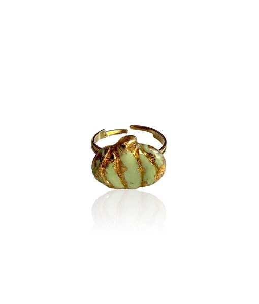 PUMPA RING, GRÖN/GULD