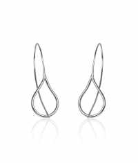 DROP IN ÖRHÄNGEN, SILVER