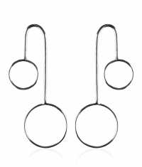 HULA HOOP BENT ÖRHÄNGEN