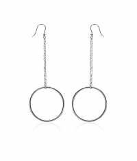 HULA HOOP CHAIN ÖRHÄNGEN, LÅNGA