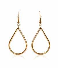 DROP ÖRHÄNGEN, STOR-GULD