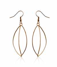 LEAVES ÖRHÄNGEN, GULD