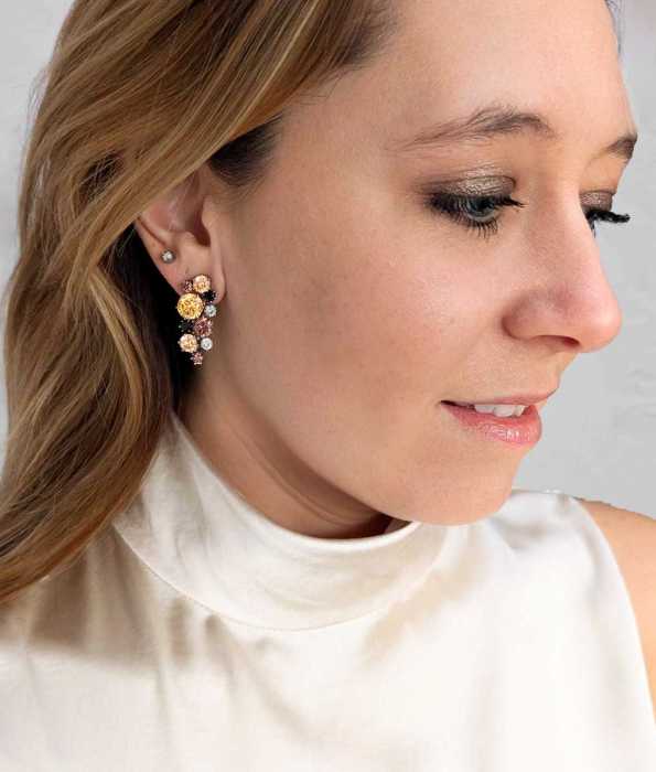 GALAXY LEOPARD ÖRHÄNGEN