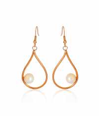 SEA PEARLS GOLD DROP ÖRHÄNGEN